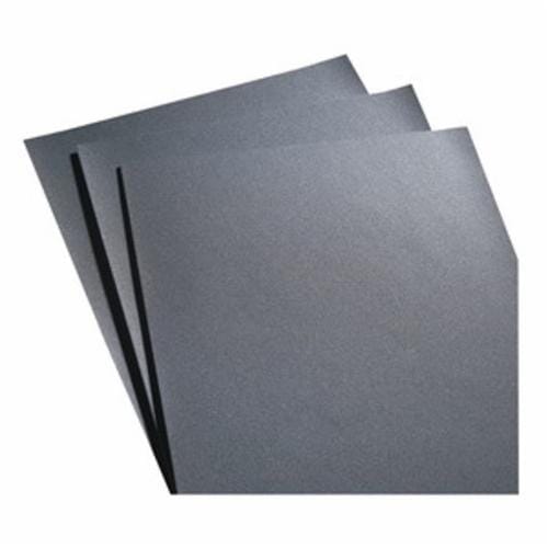 Norton® TufBak® Durite® 66261101175 T461 Coated Sanding Sheet, 11 in L x 9 in W, 60 Grit, Coarse Grade, Silicon Carbide Abrasive, Paper Backing